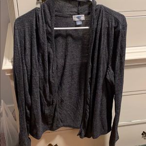 Grey cardigan
